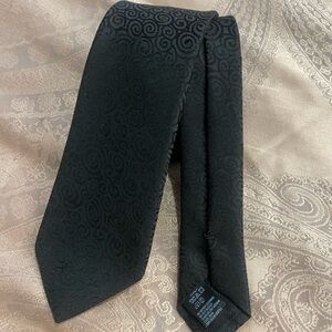 Dolce & Gabbana Mens Black Skinny Tie